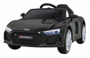 Audi R8 LIFT ühekohaline elektriauto, must hind ja info | Laste elektriautod | kaup24.ee