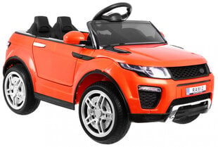 Электрический одноместный автомобиль Rapid Racer, оранжевый цена и информация | Электромобили для детей | kaup24.ee