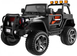 Monster Jeep 4x4 elektriauto lastele, must hind ja info | Laste elektriautod | kaup24.ee