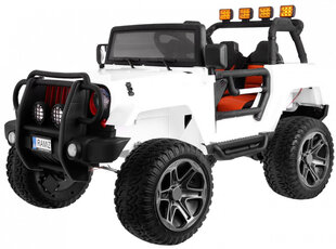 Электромобиль Monster Jeep для детей, белый цена и информация | Электромобили для детей | kaup24.ee