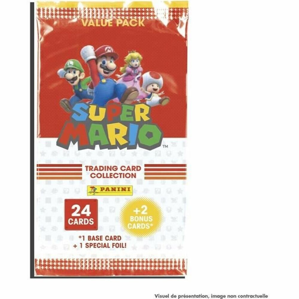 Kogumiskaartide pakk Panini Super Mario Trading Cards hind ja info | Arendavad mänguasjad | kaup24.ee