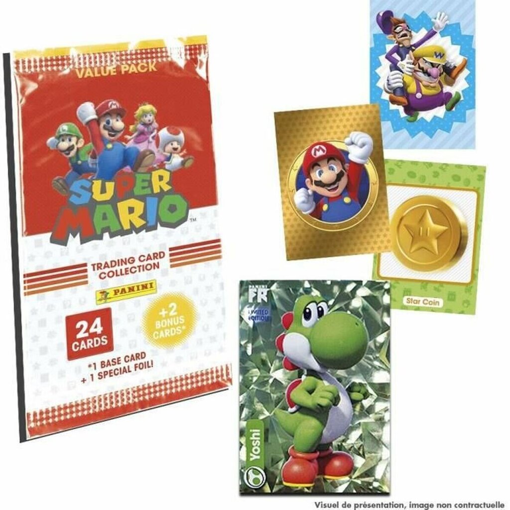 Kogumiskaartide pakk Panini Super Mario Trading Cards hind ja info | Arendavad mänguasjad | kaup24.ee