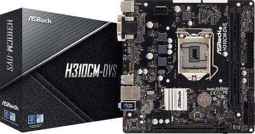 ASRock H310CM-DVS hind ja info | Emaplaadid | kaup24.ee