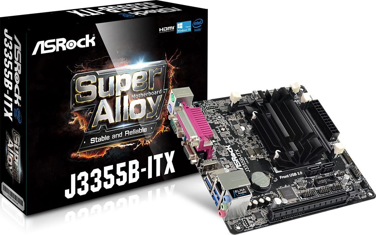 ASRock J3355B-ITX цена и информация | Emaplaadid | kaup24.ee