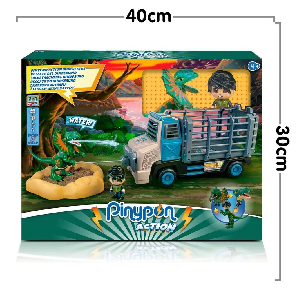 Playset Pinypon Action Dino Rescue цена и информация | Poiste mänguasjad | kaup24.ee