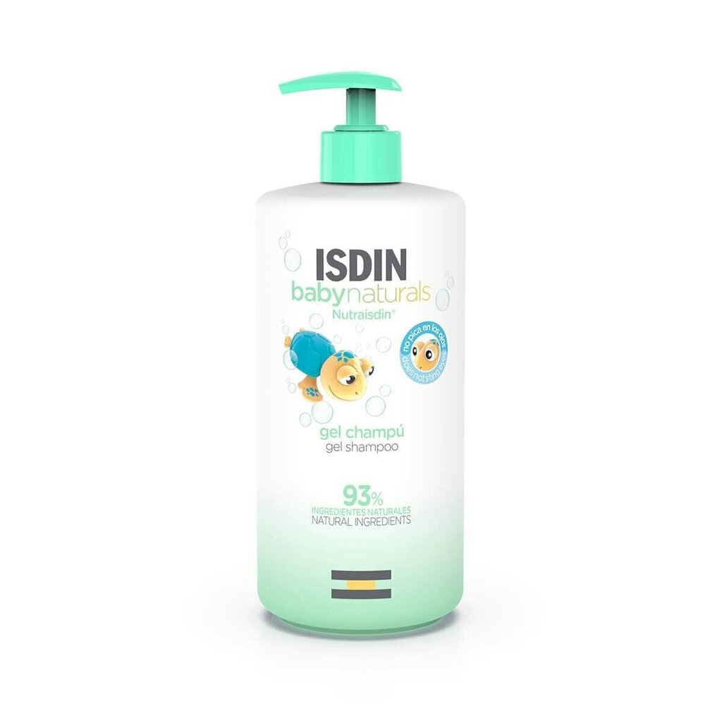 Geel ja šampoon Isdin Baby Naturals Nutraisdin (400 ml) цена и информация | Vannitooted | kaup24.ee