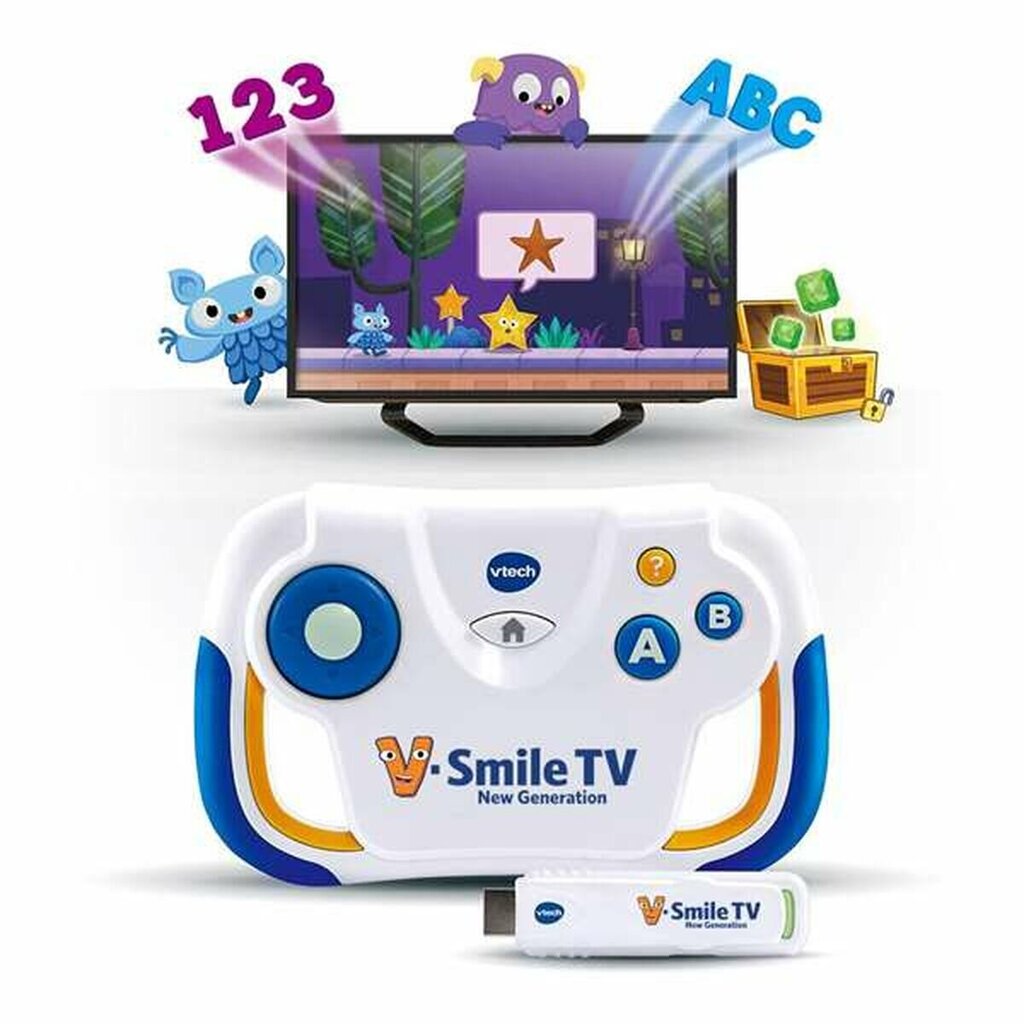 Teisaldatav Mängukonsool Vtech V-Smile TV hind ja info | Arendavad mänguasjad | kaup24.ee