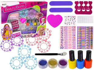 Suur nail art komplekt koos kleebistega hind ja info | Tüdrukute mänguasjad | kaup24.ee