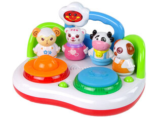 Интерактивная музыкальная игрушка - DJ Animals цена и информация | Развивающие игрушки | kaup24.ee