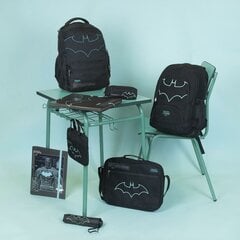 Kooliseljakott Batman Must (30 x 18 x 46 cm) цена и информация | Школьные рюкзаки, спортивные сумки | kaup24.ee