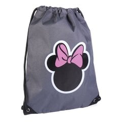 Детский рюкзак-мешок Minnie Mouse Серый (29 x 40 x 1 cm) цена и информация | Школьные рюкзаки, спортивные сумки | kaup24.ee