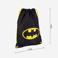 Laste seljakott Batman Must (29 x 40 x 1 cm) kaina ir informacija | Koolikotid, sussikotid | kaup24.ee
