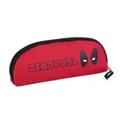 Пенал Deadpool, красный, 29 x 40 x 1 см цена и информация | Пенал | kaup24.ee