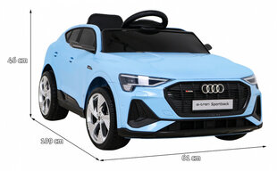 Audi E-Tron Sportback ühekohaline elektriauto, sinine hind ja info | Laste elektriautod | kaup24.ee