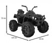 Quad ATV, must hind ja info | Laste elektriautod | kaup24.ee