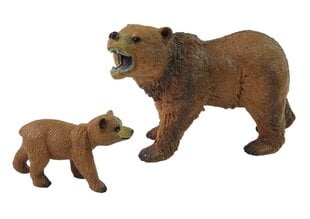 Karu ja kutsikas 2 figuurist koosnev komplekt hind ja info | Poiste mänguasjad | kaup24.ee