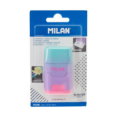 Набор ластика и точилки Milan Compact sunset цена и информация | Канцелярские товары | kaup24.ee