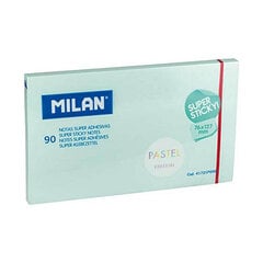 Клейкие листы Milan Pastel, 76 x 127 мм цена и информация | Смягчает воду и защищает Вашу посудомоечную машину от извести. | kaup24.ee