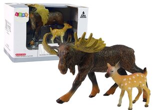 Набор из 2 фигурок диких животных цена и информация | Игрушки для мальчиков | kaup24.ee