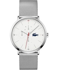 Мужские часы Lacoste Moon Stainless Steel White цена и информация | Мужские часы | kaup24.ee