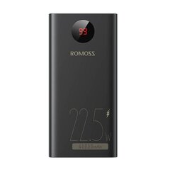 Romoss Внешний аккумулятор Romoss PEA40PF 40000 мАч, 22,5 Вт (черный) цена и информация | Зарядные устройства Power bank | kaup24.ee