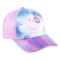 Laste nokamüts Peppa Pig Roosa (51 cm) hind ja info | Tüdrukute mütsid, sallid, kindad | kaup24.ee