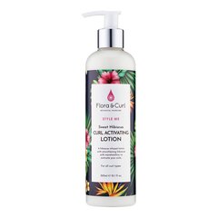 Losjoon lokkis juustele Flora and Curl Sweet Hibiscus Curl Activating Lotion, 300ml цена и информация | Маски, масла, сыворотки | kaup24.ee