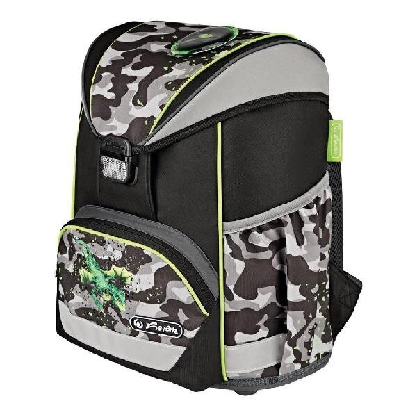 Herlitz koolikott-ranits Ultralight - Camo Dragon, 15 l цена и информация | Koolikotid, sussikotid | kaup24.ee