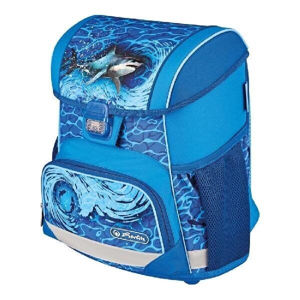 Herlitz koolikott-ranits Loop - Blue Shark, 16 l hind ja info | Koolikotid, sussikotid | kaup24.ee