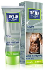 Depilatsioonikreem meestele Top Ten, 150 ml hind ja info | Depileerimisvahendid | kaup24.ee