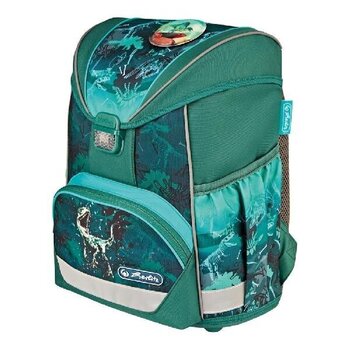 Herlitz koolikott-ranits Ultralight - Green Rex, 15 l hind ja info | Koolikotid, sussikotid | kaup24.ee