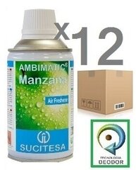 Õhuvärskendaja Ambimatic Manzana, 12 tk цена и информация | Освежители воздуха | kaup24.ee