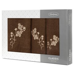 Rätikute komplekt Blossom, 3 tk. цена и информация | Полотенца | kaup24.ee