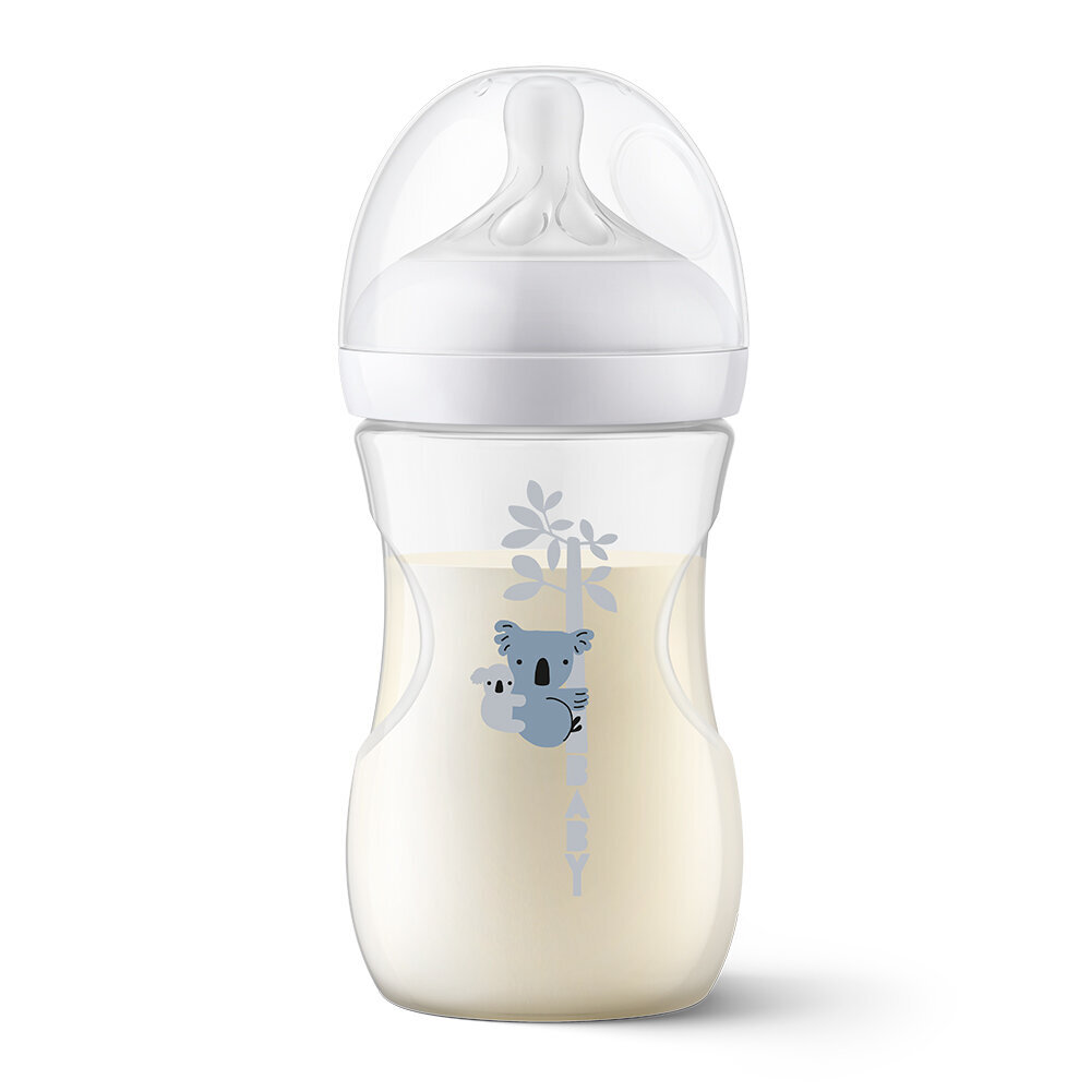 Pudel Philips Avent Natural Response Koala SCY903/67, 1+ kuud, 260 ml цена и информация | Lutipudelid ja aksessuaarid | kaup24.ee