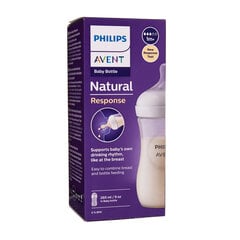 Бутылочка Philips AVENT Natural SCY903/01, от 1 месяца, 260 мл цена и информация | Бутылочки и аксессуары | kaup24.ee