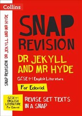 Dr Jekyll and Mr Hyde: Edexcel GCSE 9-1 English Literature Text Guide: Ideal for Home Learning, 2023 and 2024 Exams цена и информация | Книги для подростков и молодежи | kaup24.ee