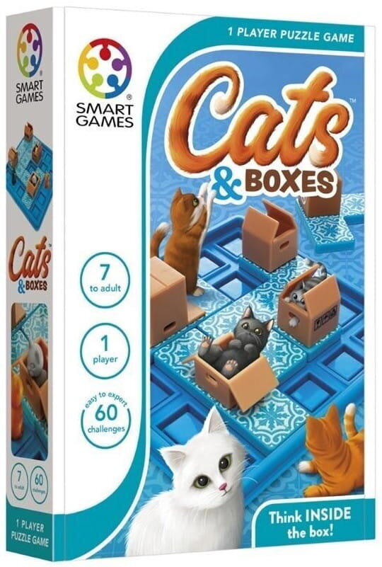 Lauamäng Smart Games Cats & Boxes hind ja info | Lauamängud ja mõistatused | kaup24.ee