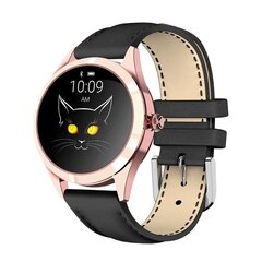 Умные часы SMARTWATCH G. Rossi SW017-6 розовое золото/черный (zg327f) цена и информация | Смарт-часы (smartwatch) | kaup24.ee