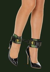 Фиксаторы на ноги OUCH! Ankle Cuffs - Army Theme, зеленые цена и информация | БДСМ и фетиш | kaup24.ee