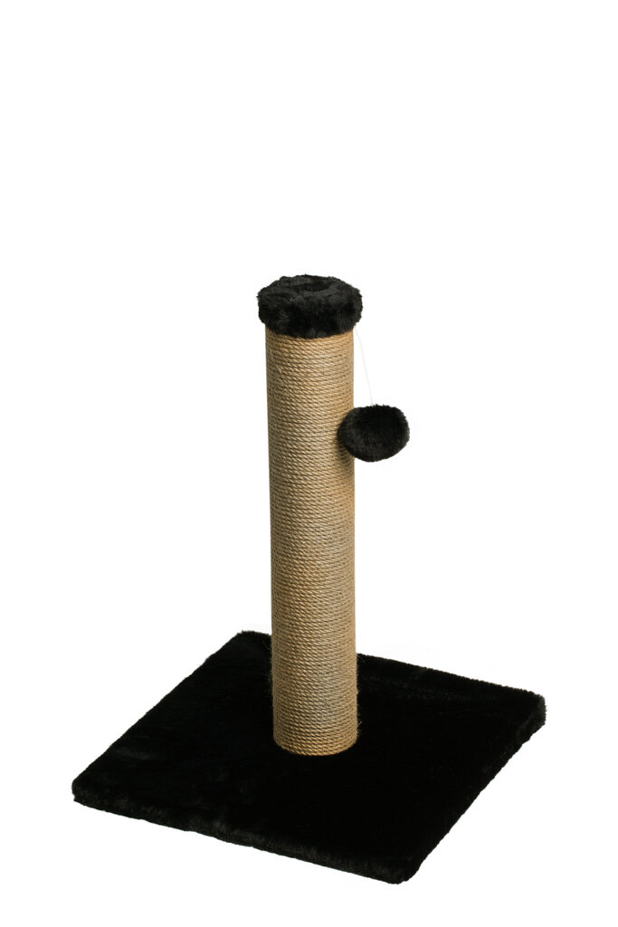 Dubex kassi kraapimispost, 34 x 34 x 55 cm, must цена и информация | Kassi kraapimispuud | kaup24.ee