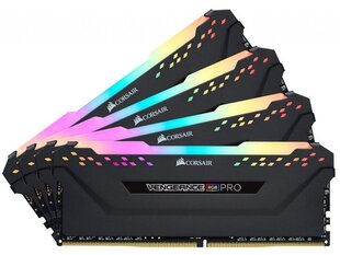 Corsair Corsair Vengeance RGB PRO DDR4, 4x8GB, 3600MHz, CL18 (CMW32GX4M4C3600C18) цена и информация | Оперативная память (RAM) | kaup24.ee