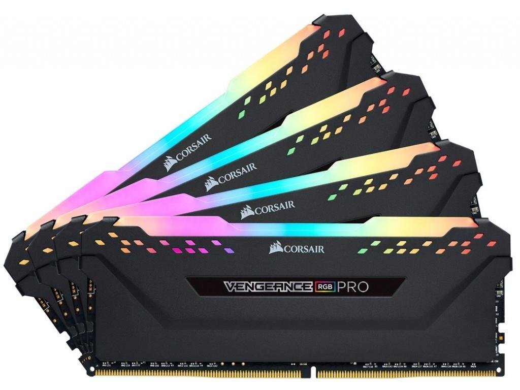 Corsair Corsair Vengeance RGB PRO DDR4, 4x8GB, 3600MHz, CL18 (CMW32GX4M4C3600C18) hind ja info | Operatiivmälu (RAM) | kaup24.ee