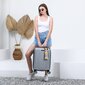 Väike kohver Polina, S, hall hind ja info | Kohvrid, reisikotid | kaup24.ee