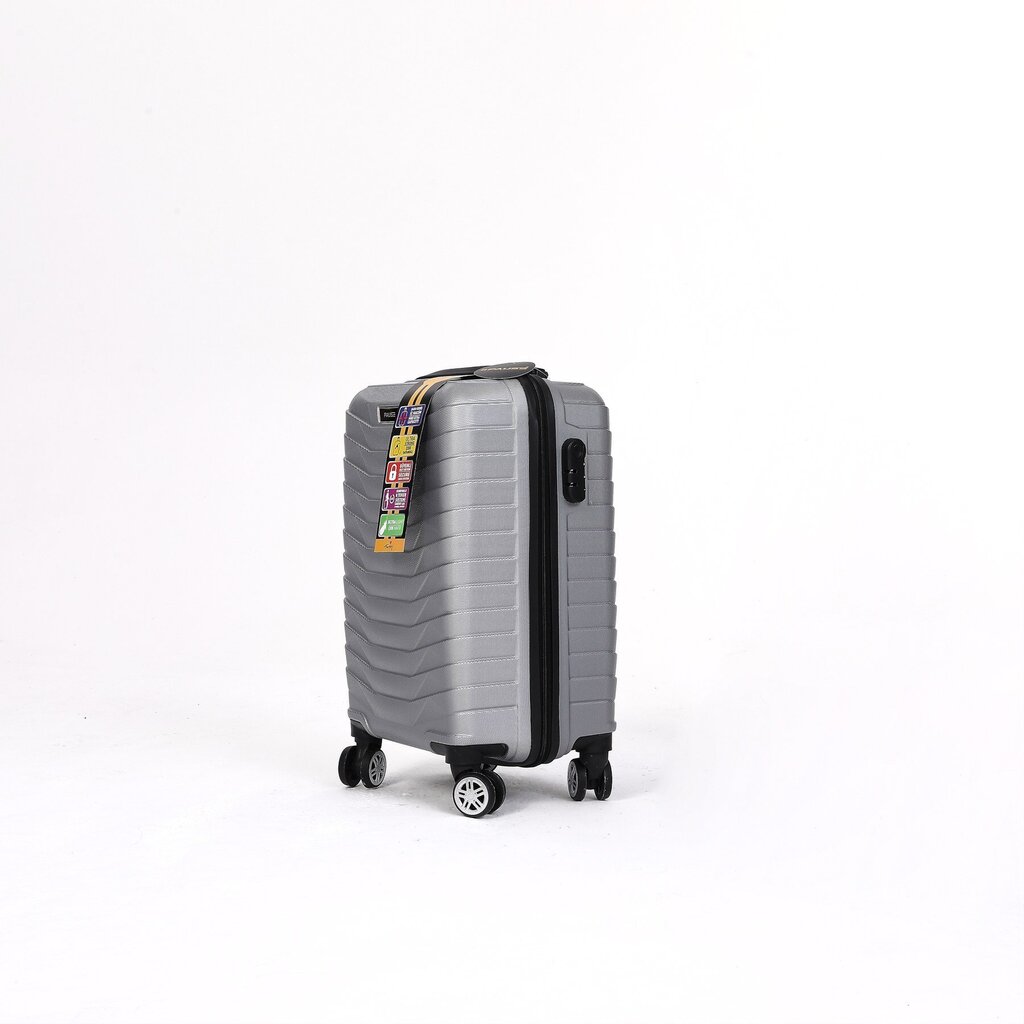 Väike kohver Polina, S, hall hind ja info | Kohvrid, reisikotid | kaup24.ee