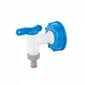 IBC adapter S60x6 PP kraaniga ¾" ning kraaniliitmikuga цена и информация | Kastekannud, voolikud, niisutus | kaup24.ee