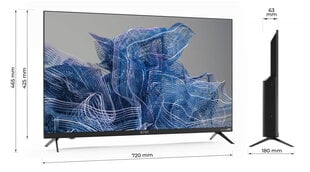 Kivi 32" HD Android TV Black 32H750NB hind ja info | Telerid | kaup24.ee