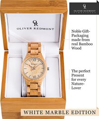 Redmont мужские наручные часы, светло дерево и мрамор цена и информация | Мужские часы | kaup24.ee