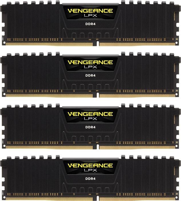 Corsair Vengeance LPX DDR4, 2400MHz, 4x16GB, CL14 (CMK64G4XM4A2400C14) hind ja info | Operatiivmälu (RAM) | kaup24.ee