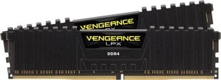 Corsair Vengeance LPX DDR4, 2x16GB, 2133MHz, CL13 (CMK32GX4M2A2133C13) hind ja info | Corsair Arvutid ja IT- tehnika | kaup24.ee