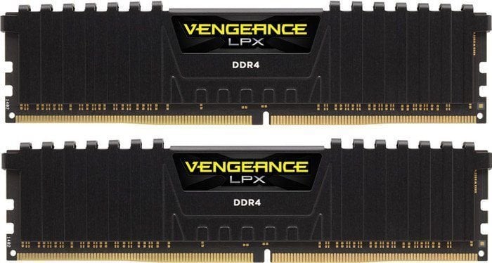 Corsair Vengeance LPX DDR4, 2x8GB, 3200MHz, CL16 (CMK16GX4M2B3200C16) hind ja info | Operatiivmälu (RAM) | kaup24.ee